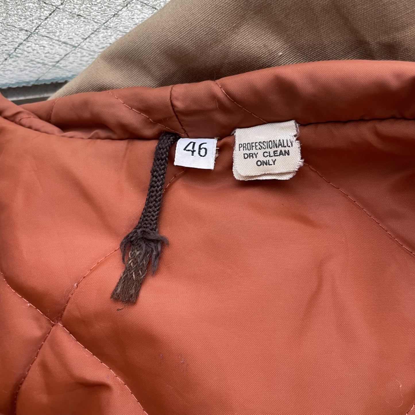 70s 60s vintage ビンテージ 古着 マウンテンジャケット 棒タロン スナップ 中綿 キルティング USA製 SCOVILL