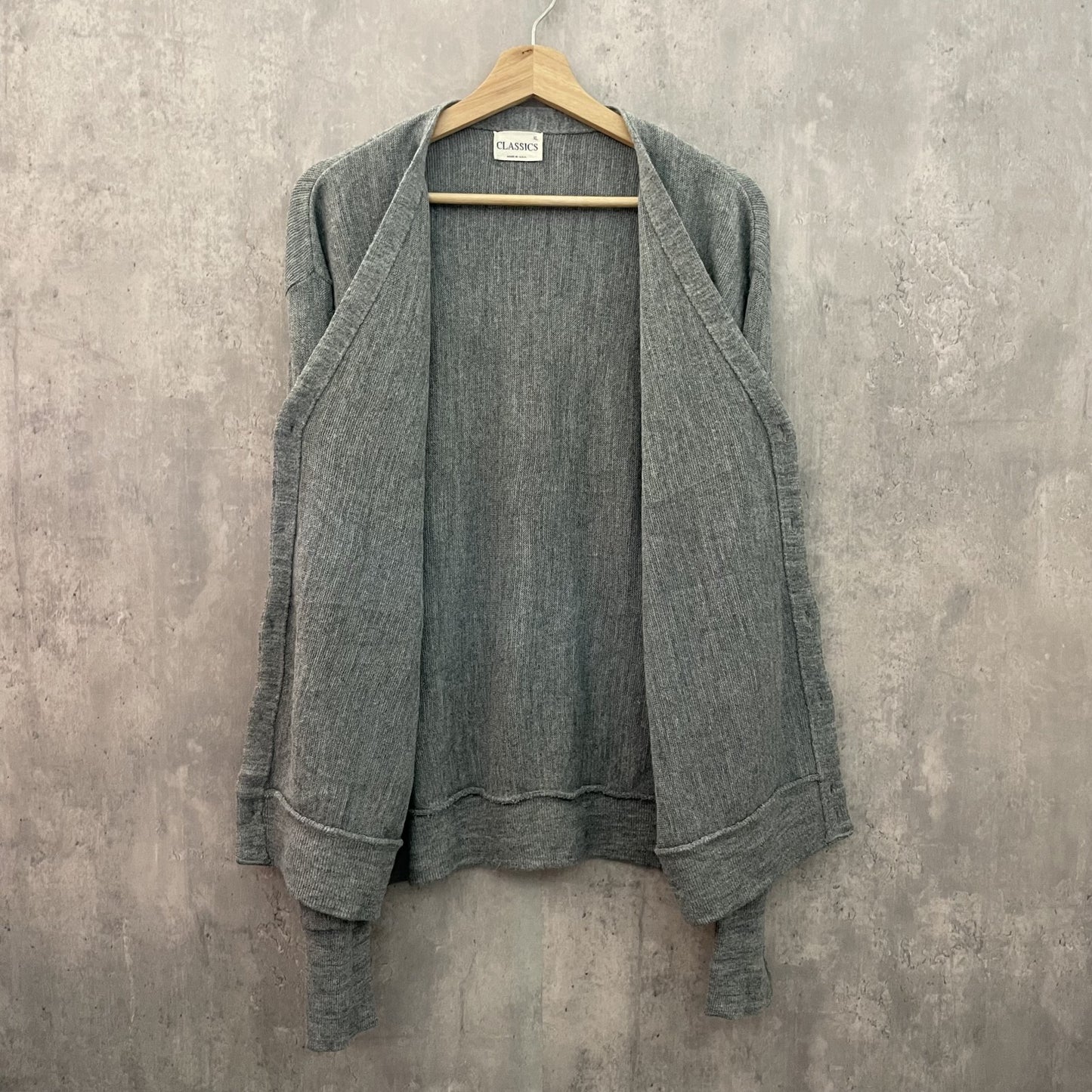 90s vintage 古着 ビンテージ USA製 カーディガン アクリル メンズ old CLASSICS