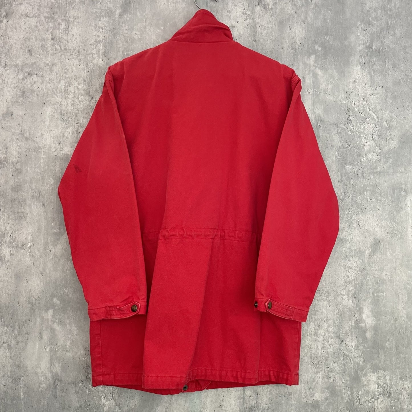 90s vintage 古着 ビンテージ EddieBauer エディーバウアー ストームコート ドローコード ジップアップ