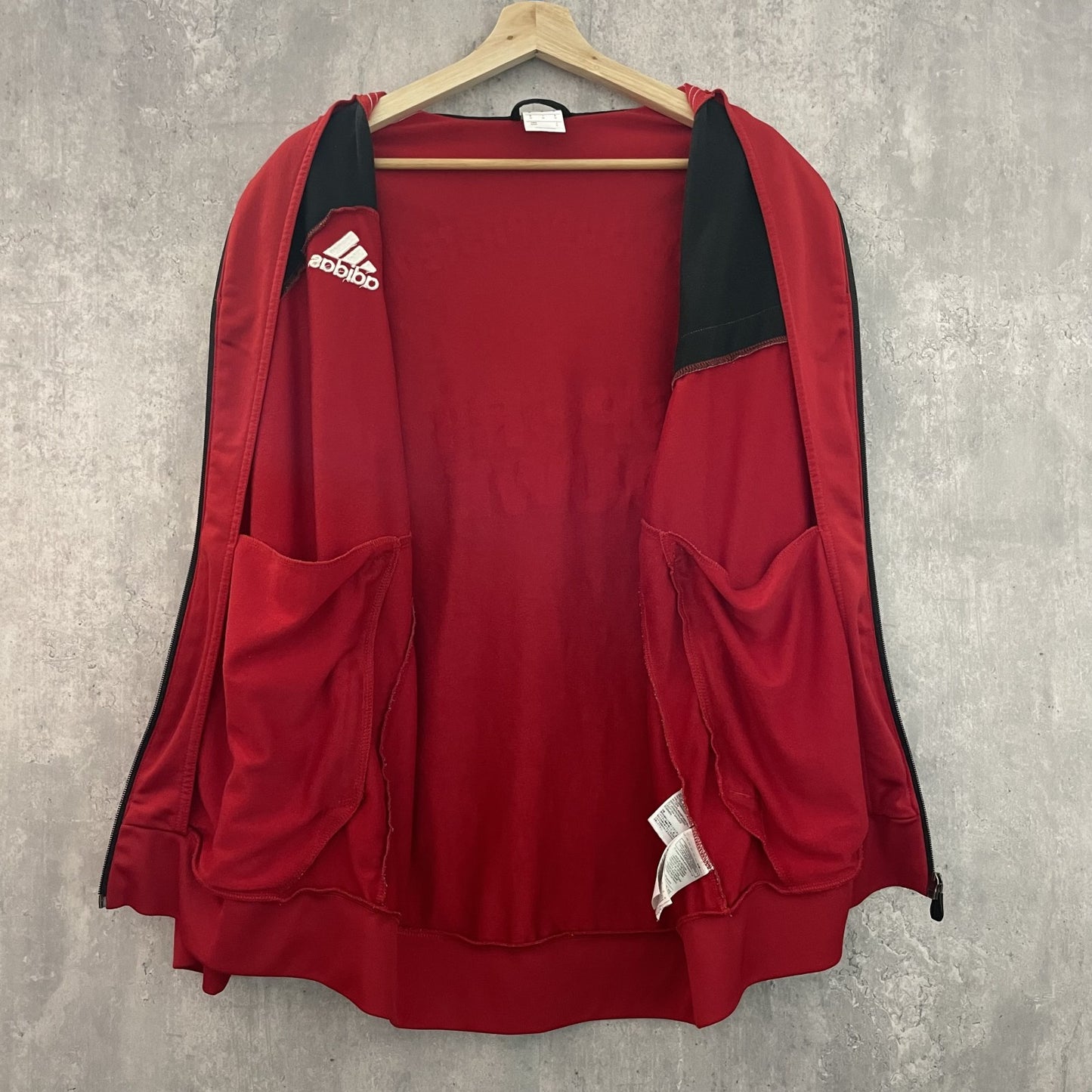 00s vintage 古着 ビンテージ アディダス adidas トラックジャケット スポーツブランド サッカー ロゴ刺繍 ジャージ