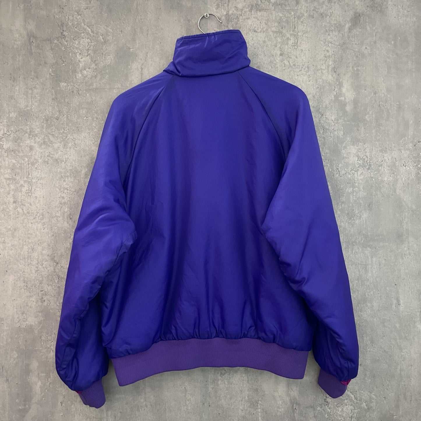 00s vintage 古着 ビンテージ コロンビア Columbia アウトドア リバーシブル ナイロンジャケット ピンク パープル