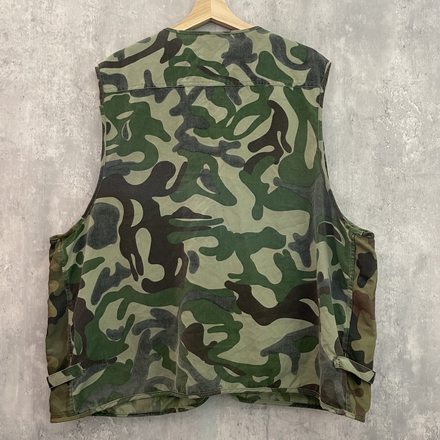 00s vintage 古着 ビンテージ ハンティングベスト 迷彩 カモフラ メンズ XL