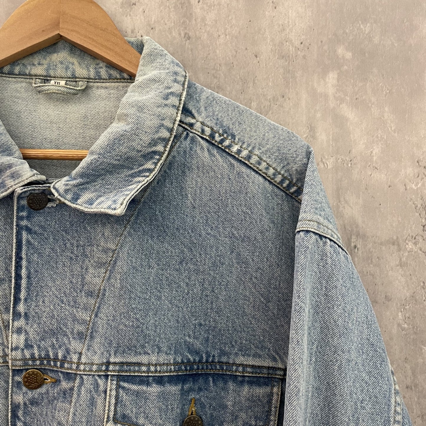 90s vintage 古着 ビンテージ デニムジャケット old 長袖 ジージャン Gジャン