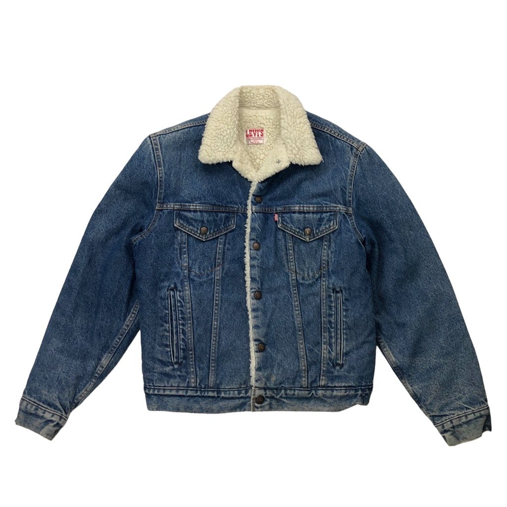 USA製 Levi's リーバイス デニムボアジャケット 中ボア 70608 – 【古着