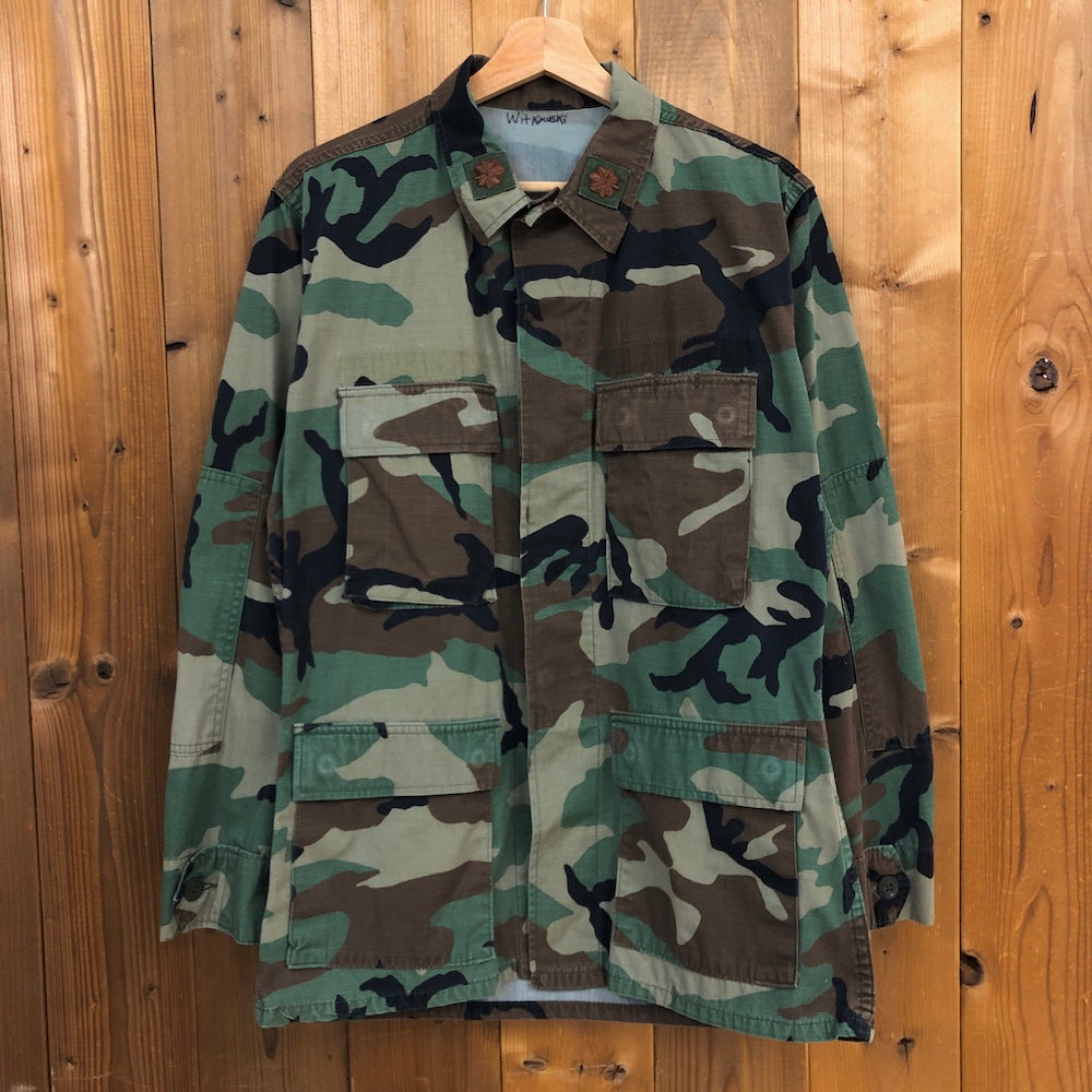 U.S.ARMY ミリタリージャケット コンバット ウッドランド カモフラージュ