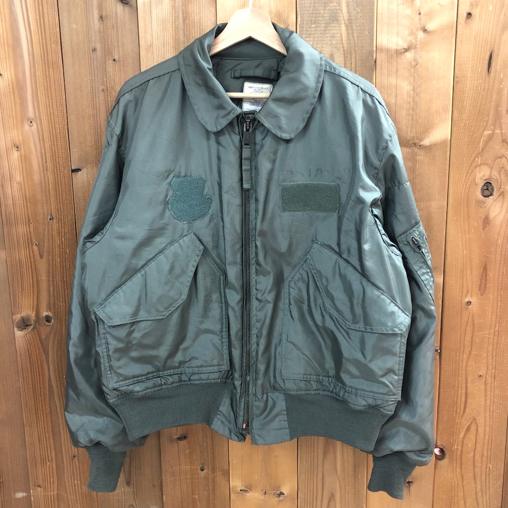 80s vintage アメリカ軍 U.S.NAVY 海軍 フライトジャケット CWU-45/P