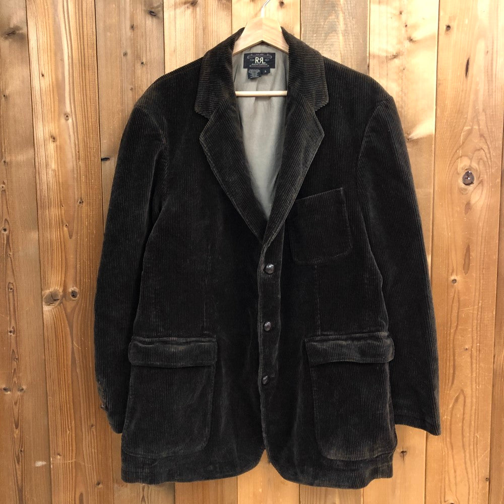 90s vintage RRL ダブルアールエル corduroy jacket コーデュロイジャケット 三つ星タグ