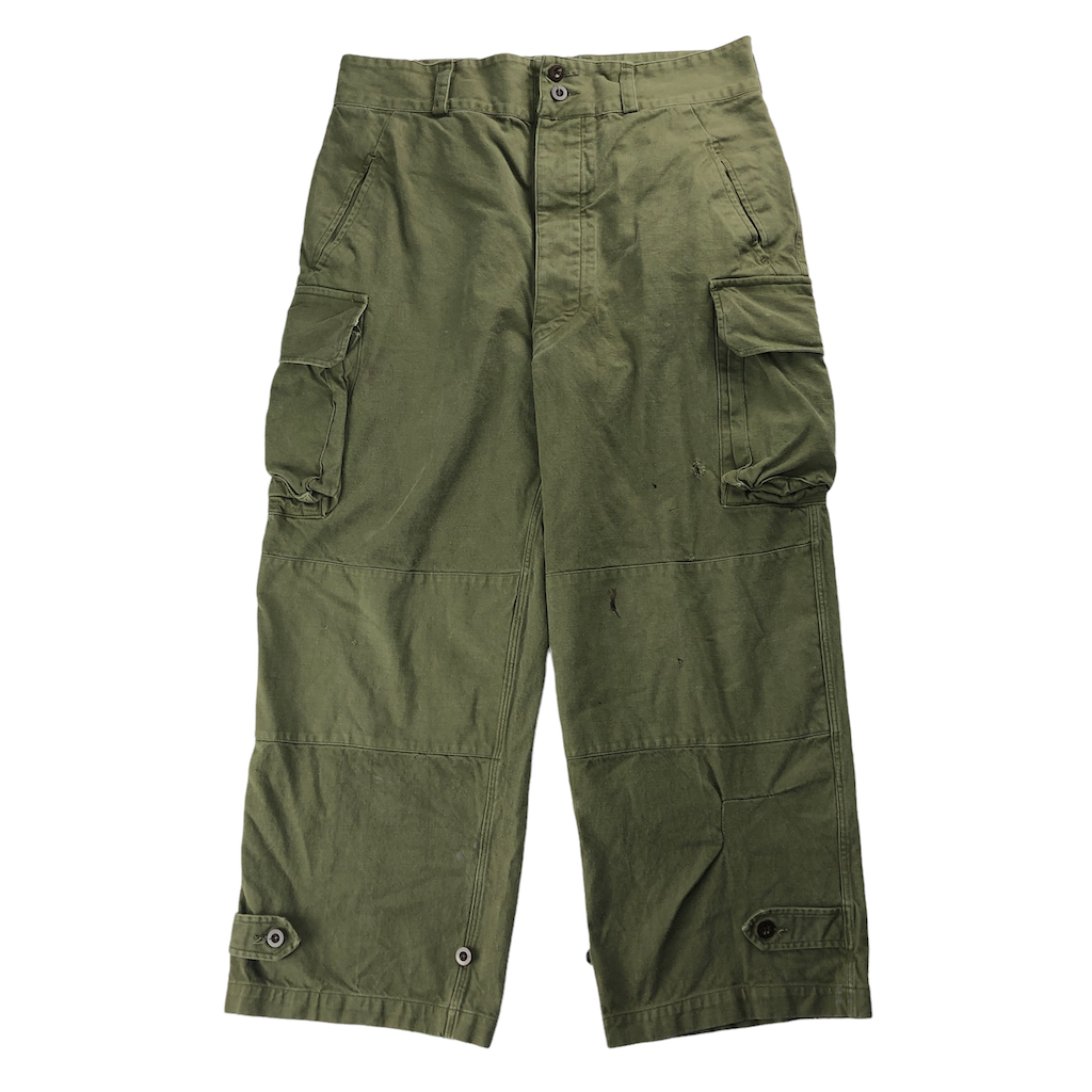 50s フランス軍 M-47 前期 カーゴパンツ 50s vintage M-47前期 French Army フランス軍 実物 ミリタリー