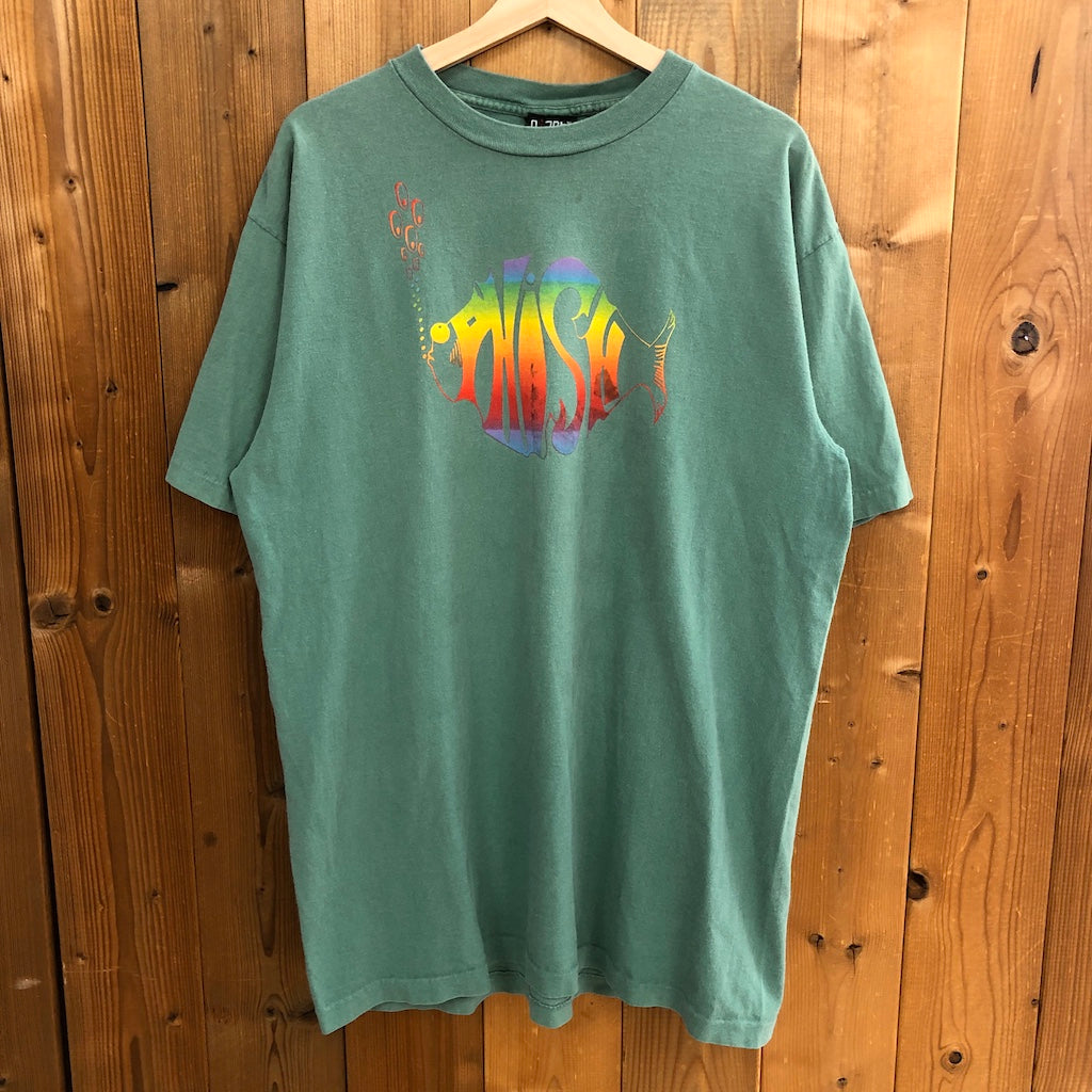 90s vintage USA製 giant ジャイアント Tee Jays ティージェイズ プリントTシャツ ツアーT バンドT コットン