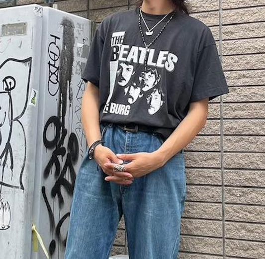 【下北沢店】staff select 【90s BEATLES Tシャツ】×【 70s LEVI’S 646デニムパンツ 】