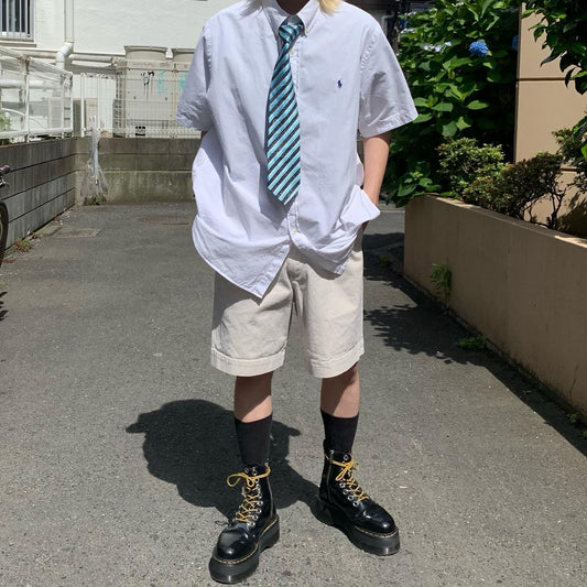 【ラスカ茅ヶ崎店】staff select 【Ralph lauren 半袖シャツ】×【Ralph lauren ハーフパンツ】