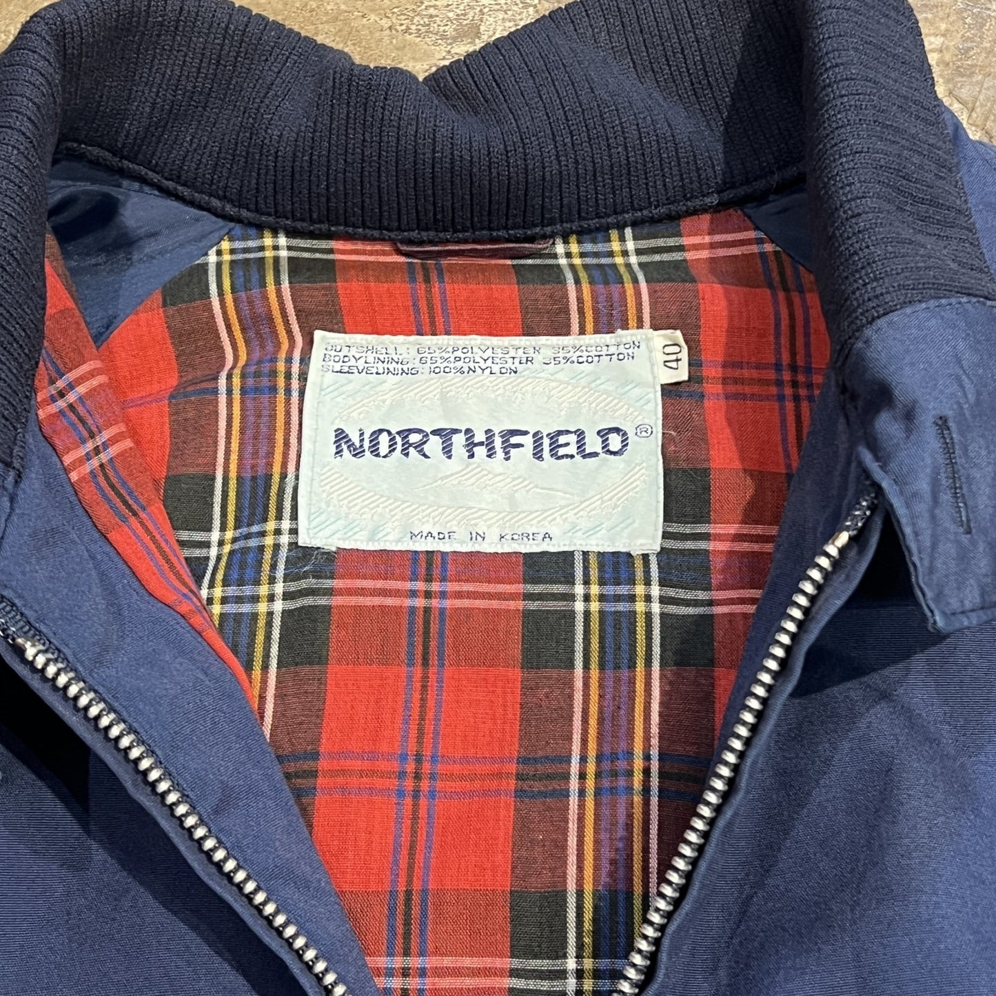 90s NORTHFIELD　ハリントンジャケット