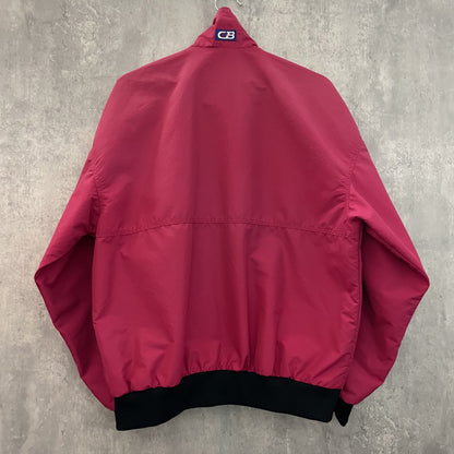 90s vintage 古着　ビンテージ　CB ナイロンジャケット　スケーター　ストリート　USA製　ピンク
