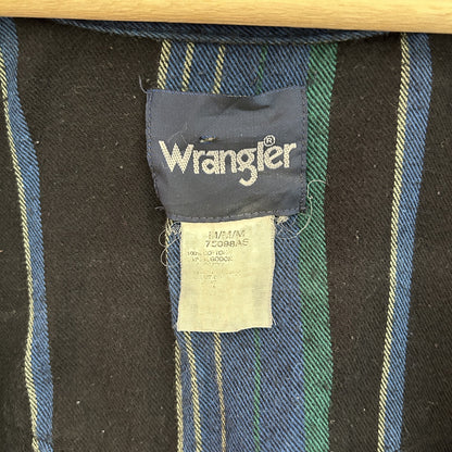 90s vintage 古着　ビンテージ　ラングラー　長袖シャツ　ウエスタンシャツ　ボタンダウン　Wrangler