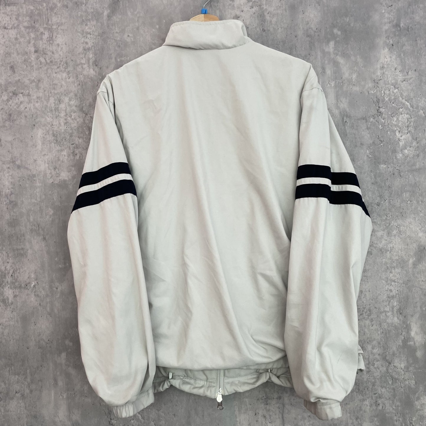00s vintage 古着　ビンテージ　NIKE ナイキ　初期　ナイロンジャケット　フルジップ　テック系　スウオッシュ　ダブルジッパー