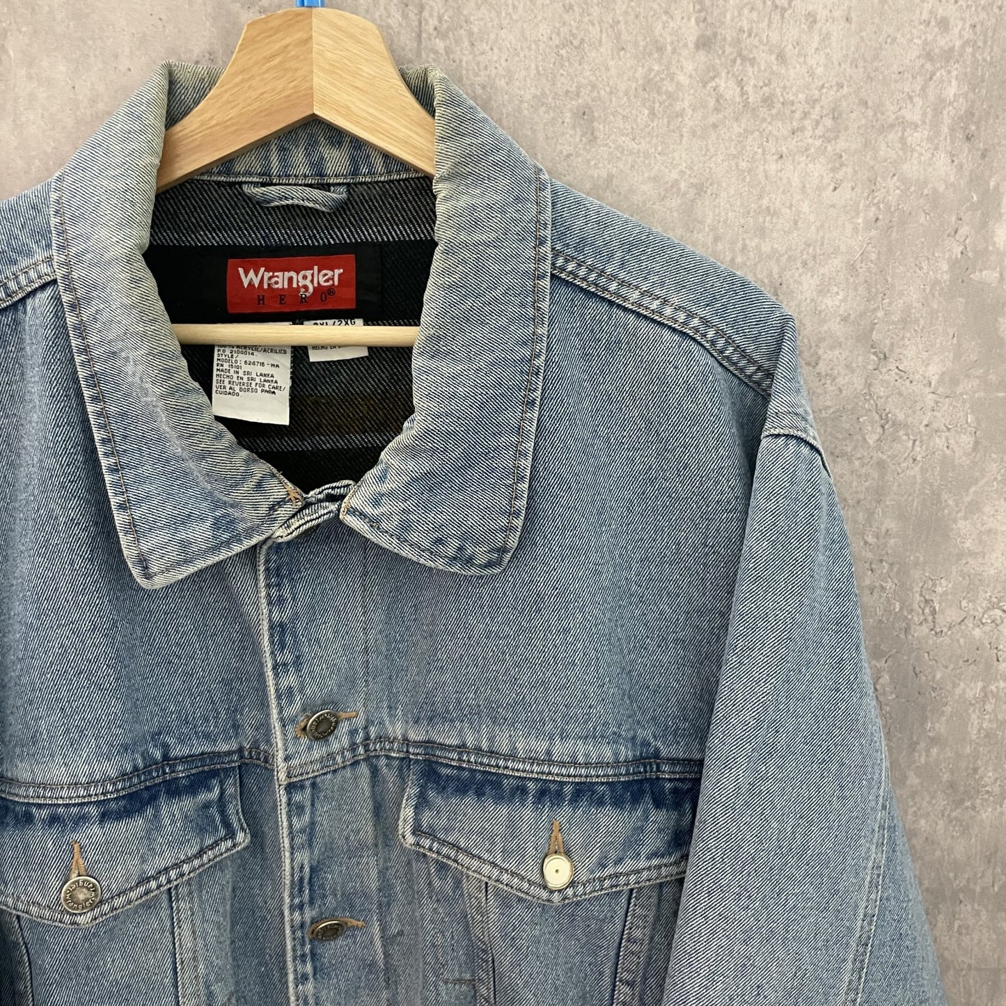 90s vintage 古着　ビンテージ　ラングラー　デニムジャケット　Wrangler　アメカジ　ストリート　オーバーサイズ