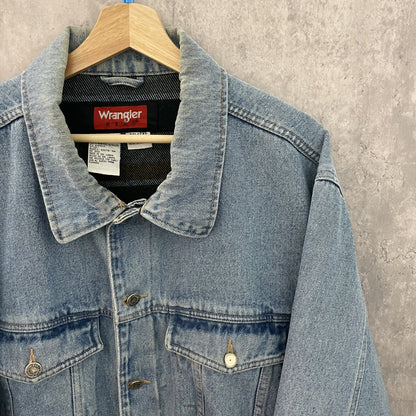 90s vintage 古着　ビンテージ　ラングラー　デニムジャケット　Wrangler　アメカジ　ストリート　オーバーサイズ