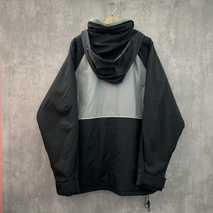 90s vintage 古着　ビンテージ　CHAPS　チャップス　ラルフローレン　ナイロンジャケット　ツートン　ストリート　ドローコード