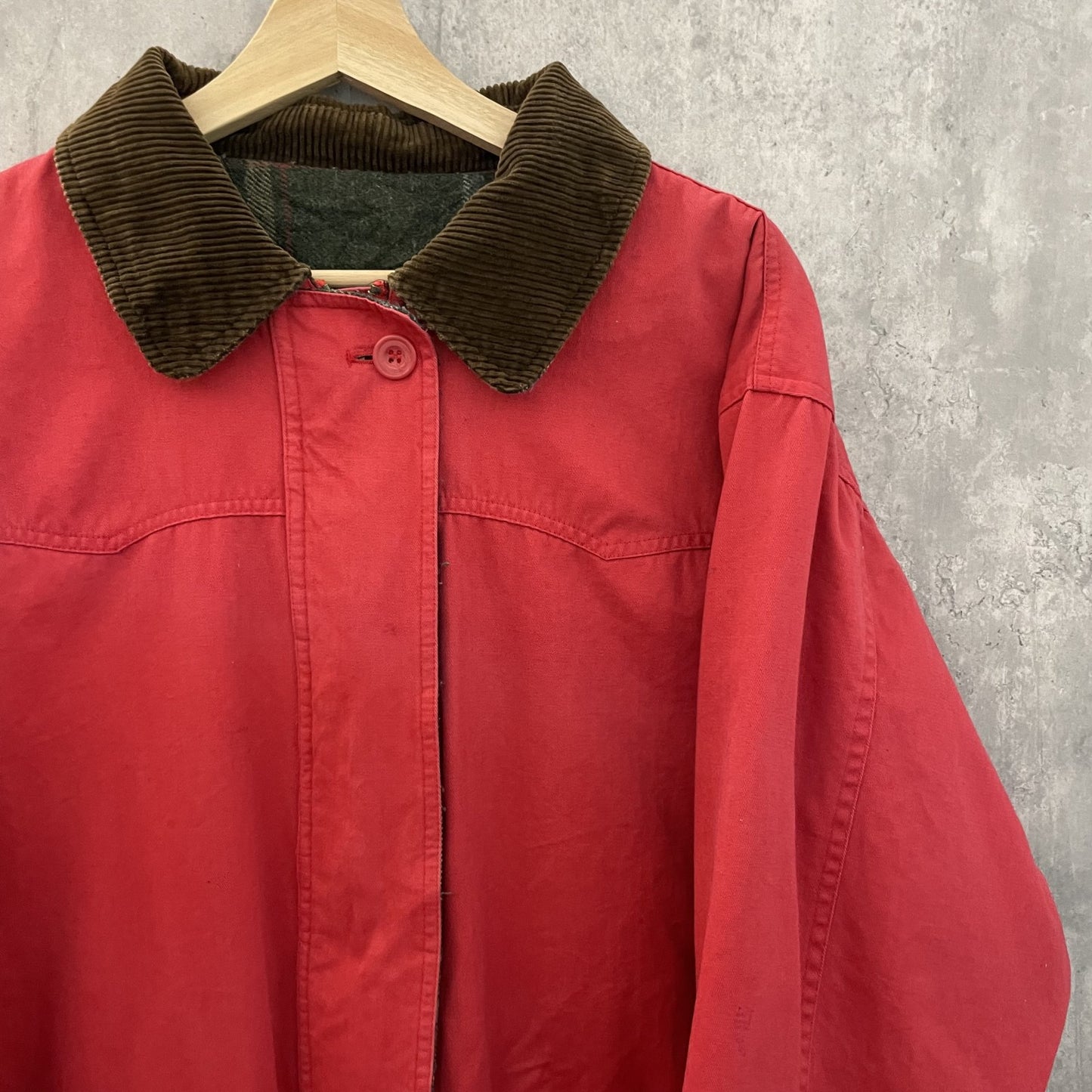 90s vintage 古着　ビンテージ　Coattree リバーシブル　カバーオール　コーデュロイ　ブランケット　フルジップ