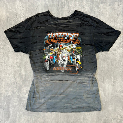 メキシコ製 HARLEY DAVIDSON ハーレーダビッドソン 両面プリント 