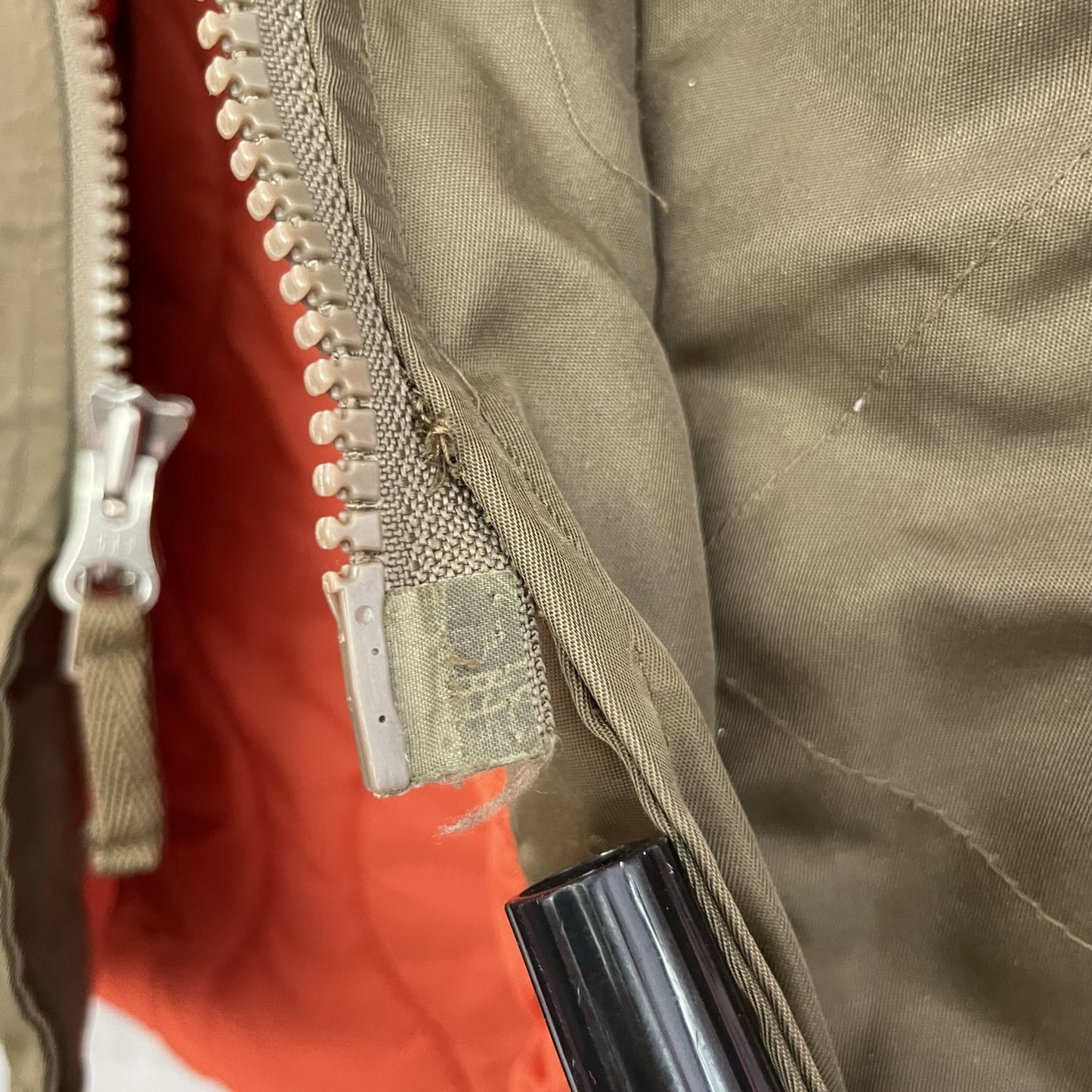 00s vintage 古着　ビンテージ　OLDGAP オールドギャップ　N-3B型　ミリタリー　サンプリング　ダブルジップ