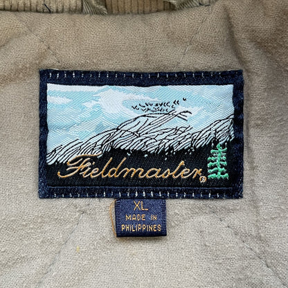 90s vintage 古着　ビンテージ　Sears シアーズ　ハンティングベスト　襟コーデュロイ　FIELD MASTER
