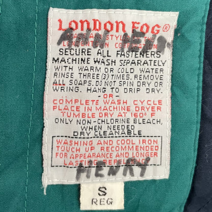 80s vintage 古着　ビンテージ　London FoG ロンドンフォグ　ジャケット　ストリート　カジュアル　フルジップ