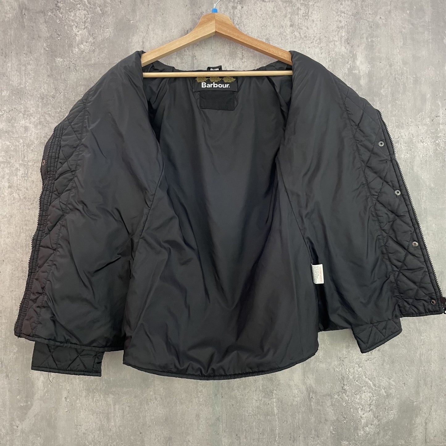00s vintage 古着　ビンテージ　バブアー　Barbour キルティングジャケット　カジュアル　紳士　シティ