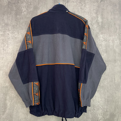 90s vintage 古着　ヴィンテージ　DIADORA ディアドラ　トラックジャケット　ストリート　フルジップ