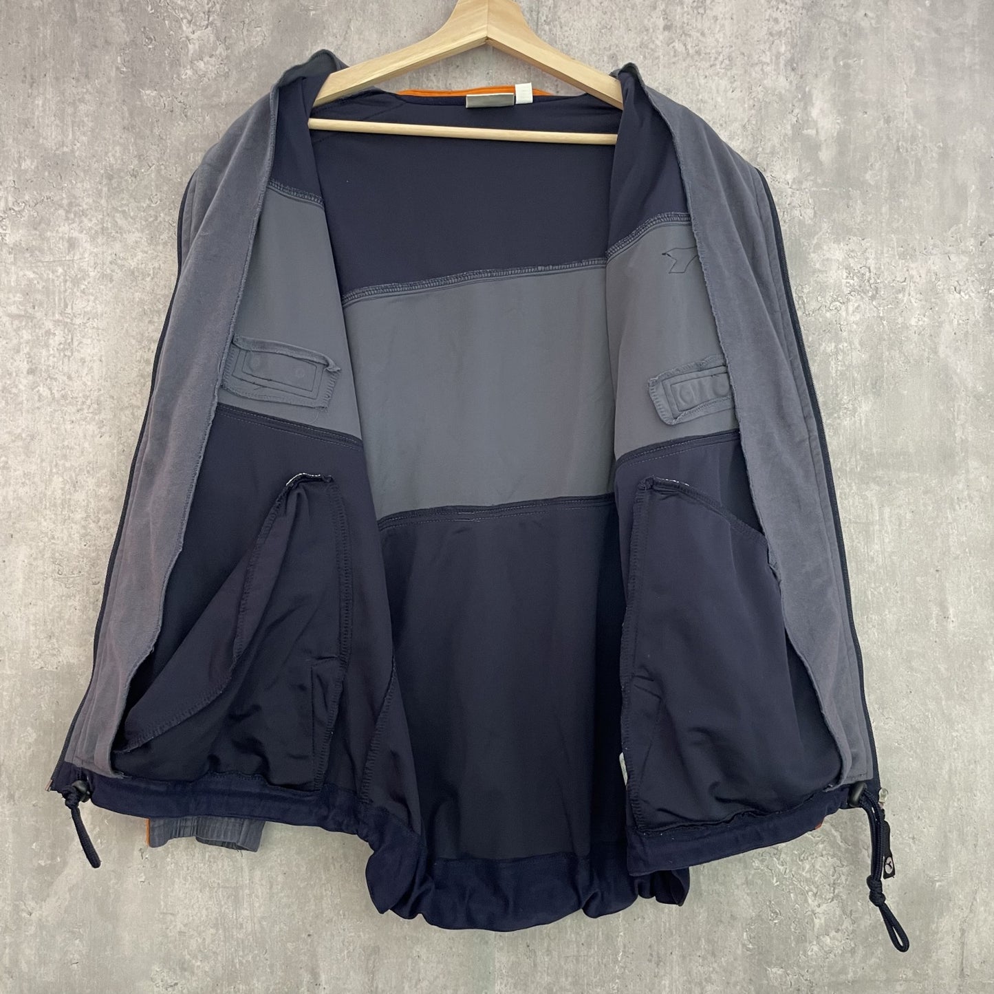 90s vintage 古着　ヴィンテージ　DIADORA ディアドラ　トラックジャケット　ストリート　フルジップ