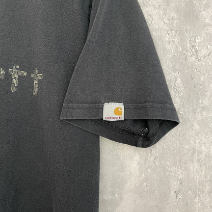 vintage 古着　ビンテージ　カーハート　Carhartt Tシャツ　ストリート　フロントロゴ　プリント　スケーター