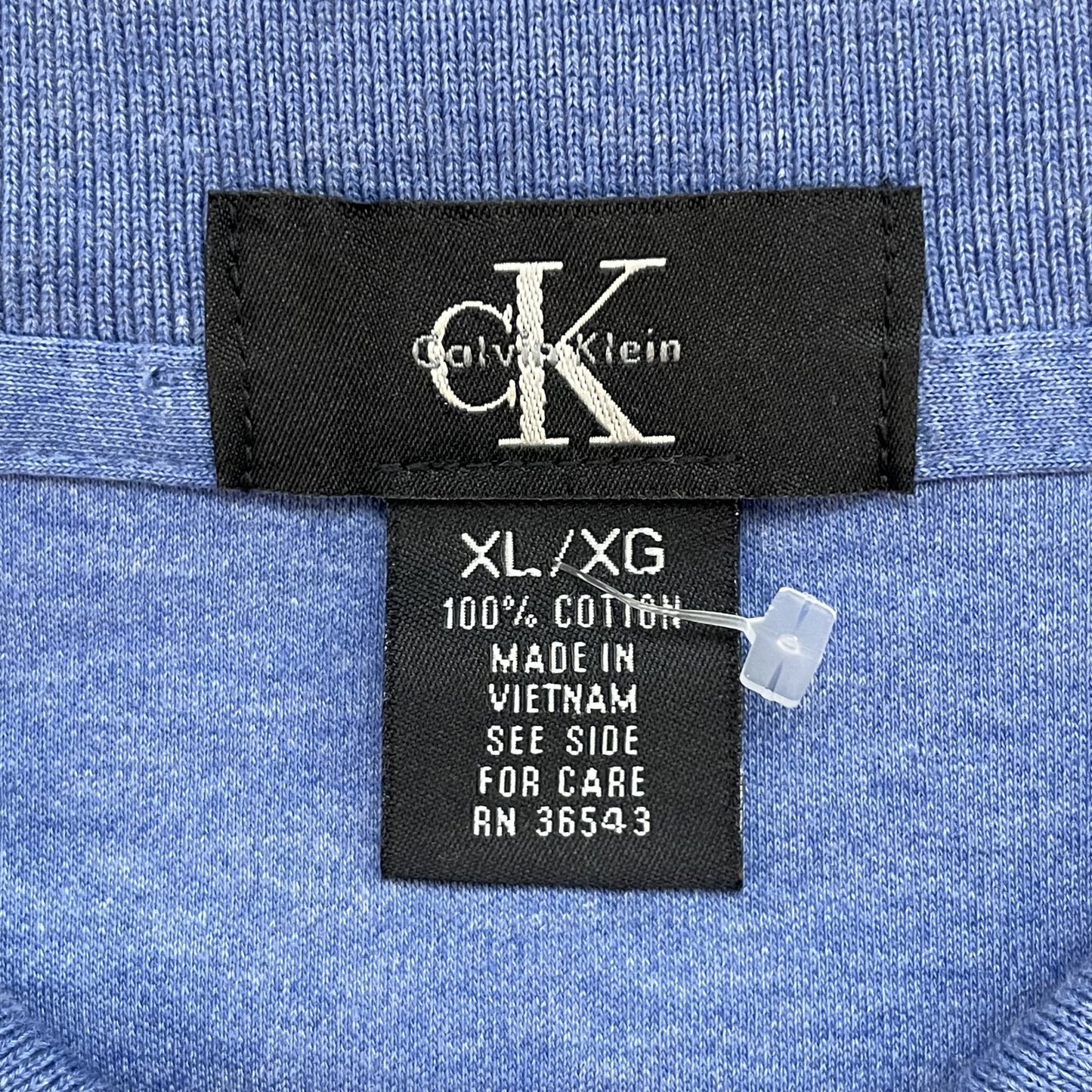 00s vintage 古着　ビンテージ　カルバンクライン　Calvin Klein ポロシャツ　刺繍ロゴ　カジュアル