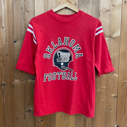 70s 80s vintage USA製 ARTEX フットボールTシャツ 半袖 カットソー ビッグプリント