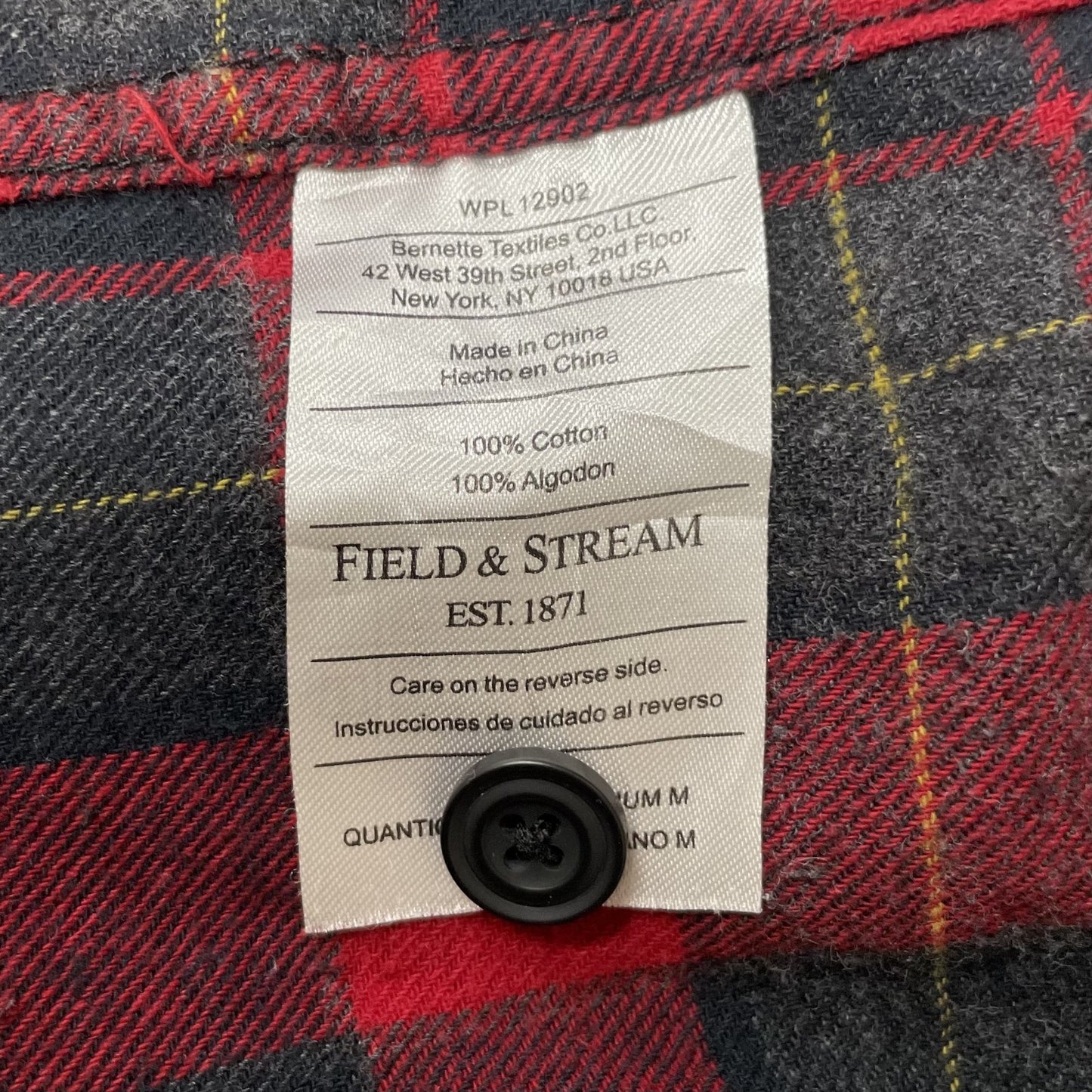 00s vintage 古着　ビンテージ　長袖シャツ　ネルシャツ　チェック柄　アメカジ　FIELD&STREAM