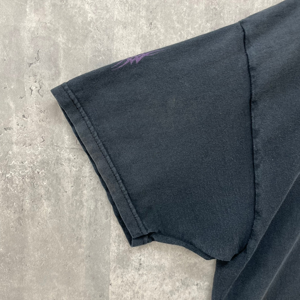 00s FRUIT OF THE LOOM Tribal Dragon ドラゴン フルーツオブザルーム 半袖 Tシャツ 両面プリント 古着 ビンテージ ブラック XL