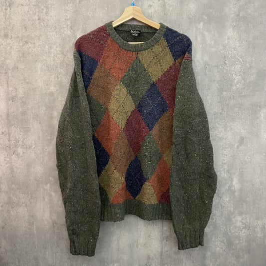 90s 00s vintage 古着　ビンテージ　JOSABANK ジョスエーバンク　ウールセーター　ニット　