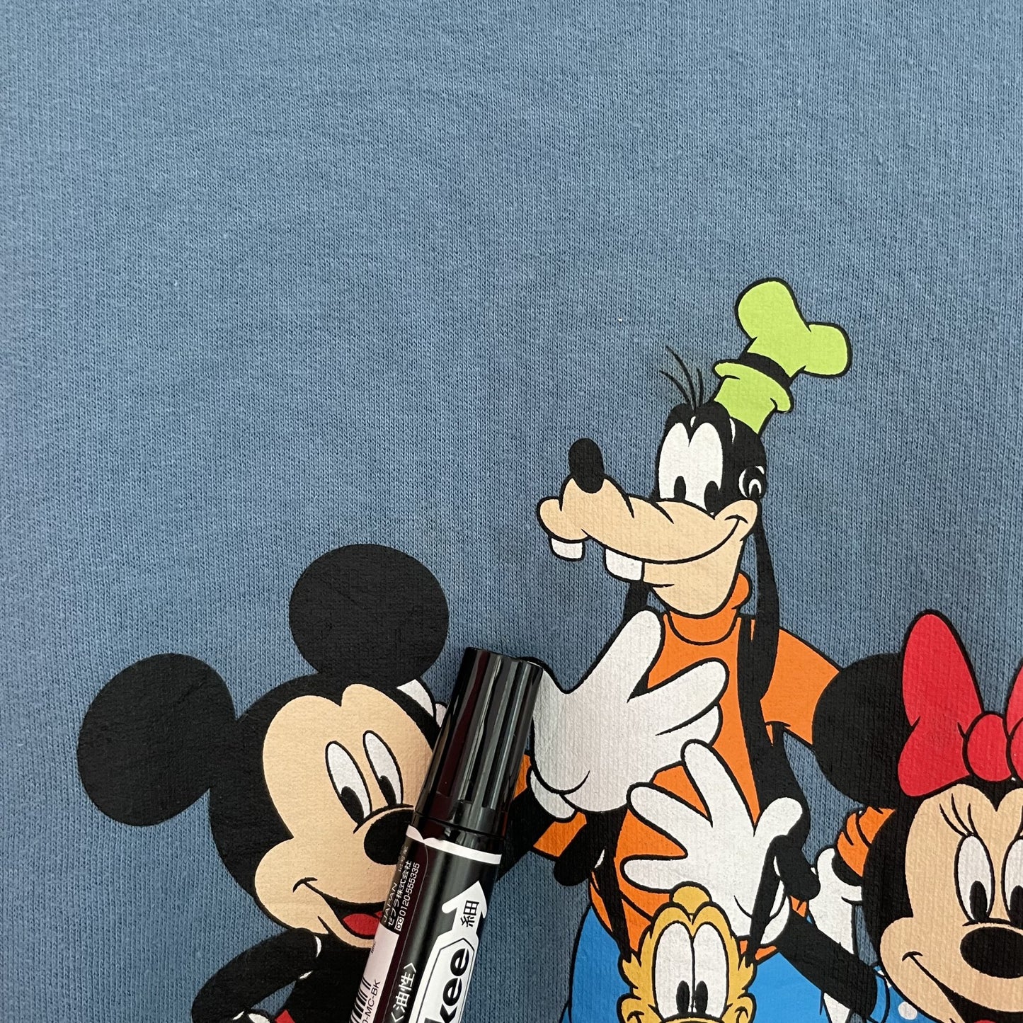90s vintage 古着　ビンテージ　スウェット　ディズニー　キャラクタープリント　ミッキー　両面プリント　MICKEY