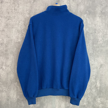 90s vintage 古着　ビンテージ　パシフィックトレイル　PACIFIC TRAIL ハーフジップ　フリース無地