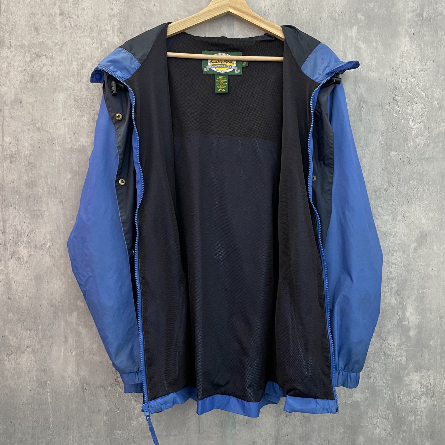 90s vintage 古着　ビンテージ　カベラス　マウンテンパーカー　ナイロンジャケット　フルジップ　Cabelas