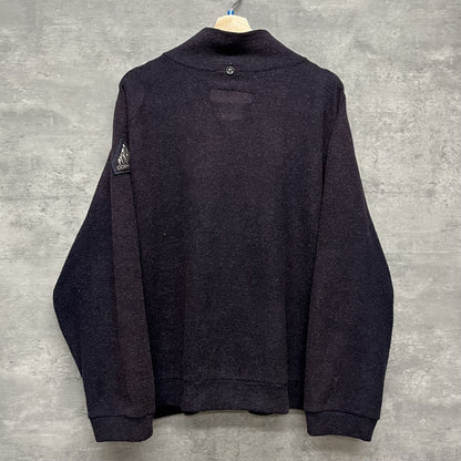 00s vintage 古着　ビンテージ　ACTIONWEST フリースジャケット　フルジップ　ワッペン付　シンプル　メンズ