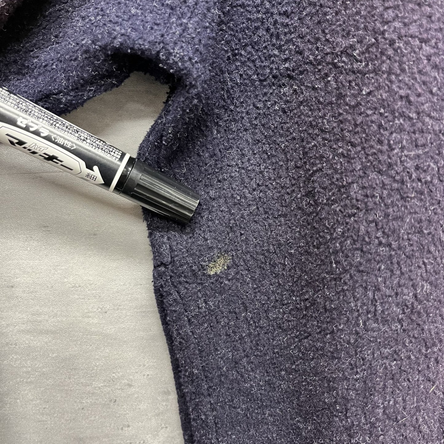 00s vintage 古着　ビンテージ　ACTIONWEST フリースジャケット　フルジップ　ワッペン付　シンプル　メンズ