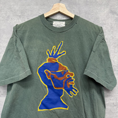 90s vintage 古着　ビンテージ 　Tシャツ　アメカジ　カジュアル　グリーン　メンズ