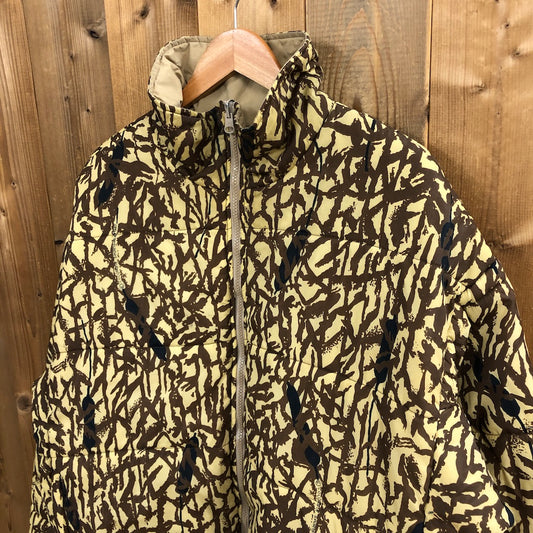 80s vintage Columbia コロンビア ダウンジャケット GORE-TEX ゴアテックス リバーシブル 中綿 ジップアップ
