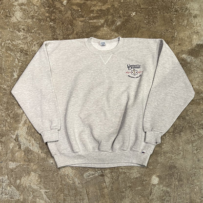 RUSSEL ATHLETIC ワンポイント刺繍　スウェット　ライトグレー　xxl