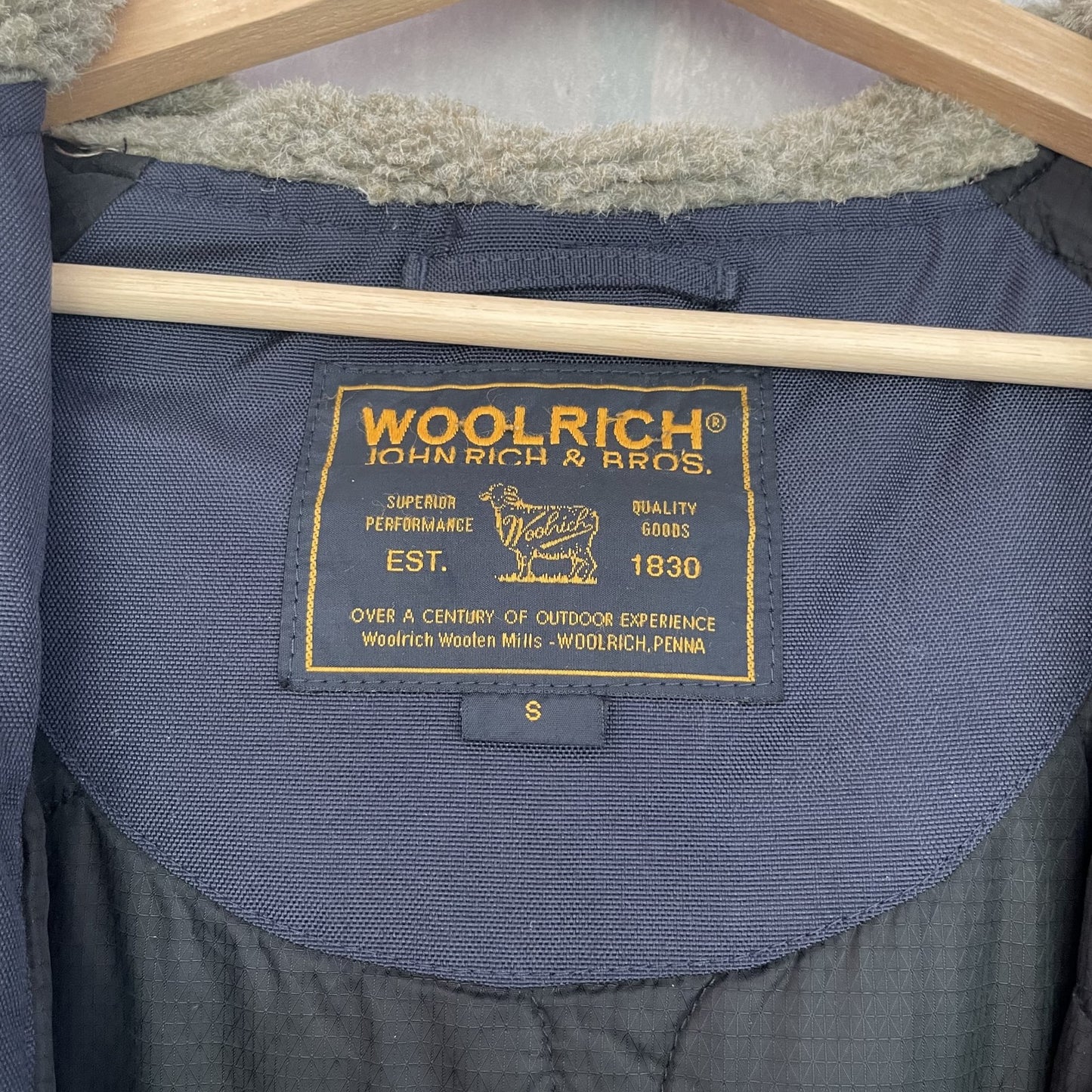 90s vintage 古着　ビンテージ ウールリッチ　WOOLRICH N2B タイプ　フライトジャケット　ブラック　USARMY military　ミリタリー