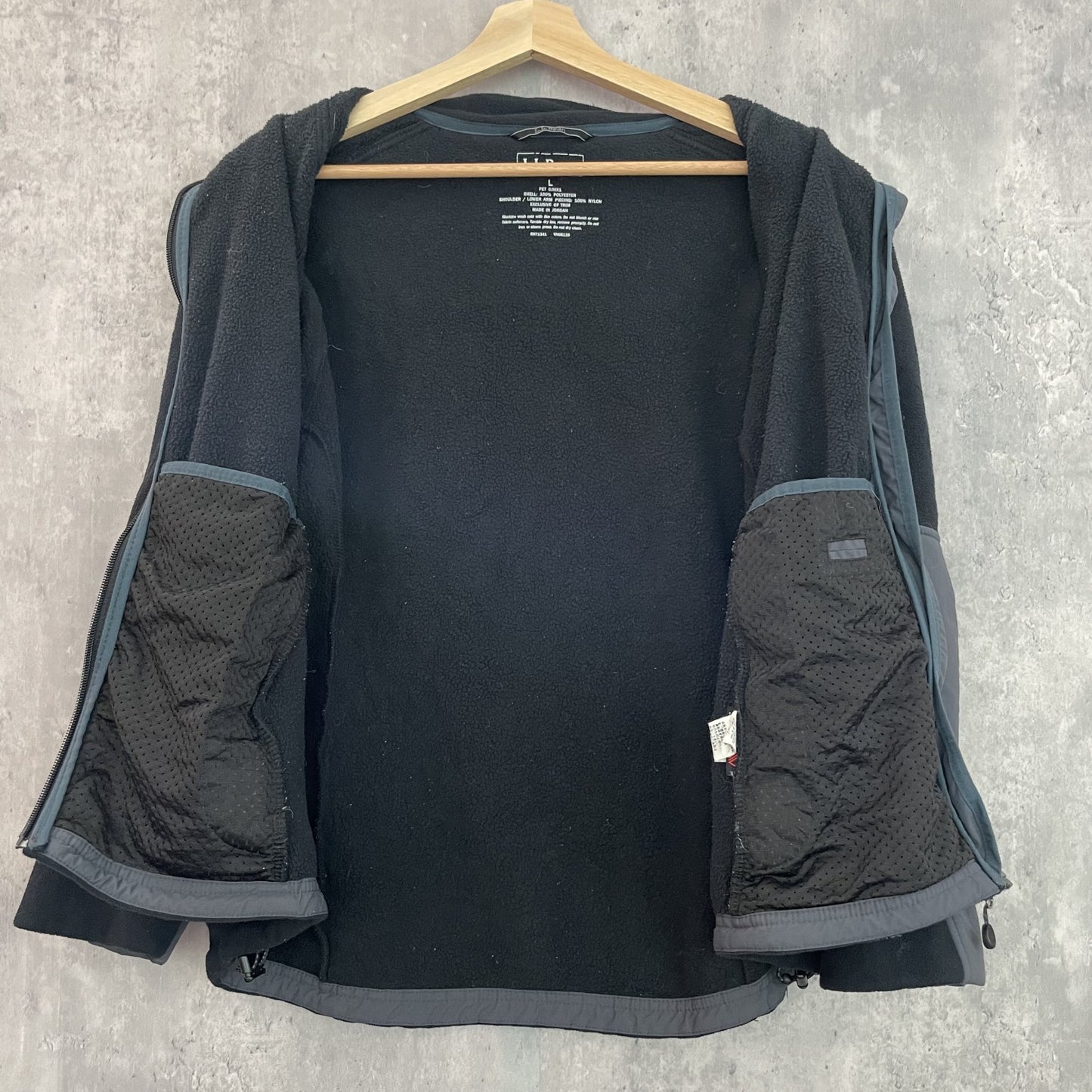 00s vintage 古着　ビンテージ　LLBean エルエルビーン　POLARTC ポーラテック　フリース　ブラック　アウトドア　