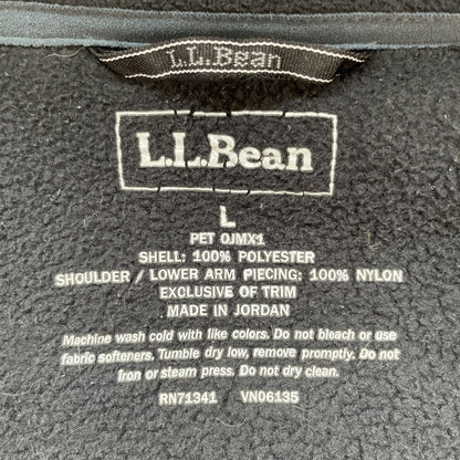00s vintage 古着　ビンテージ　LLBean エルエルビーン　POLARTC ポーラテック　フリース　ブラック　アウトドア　