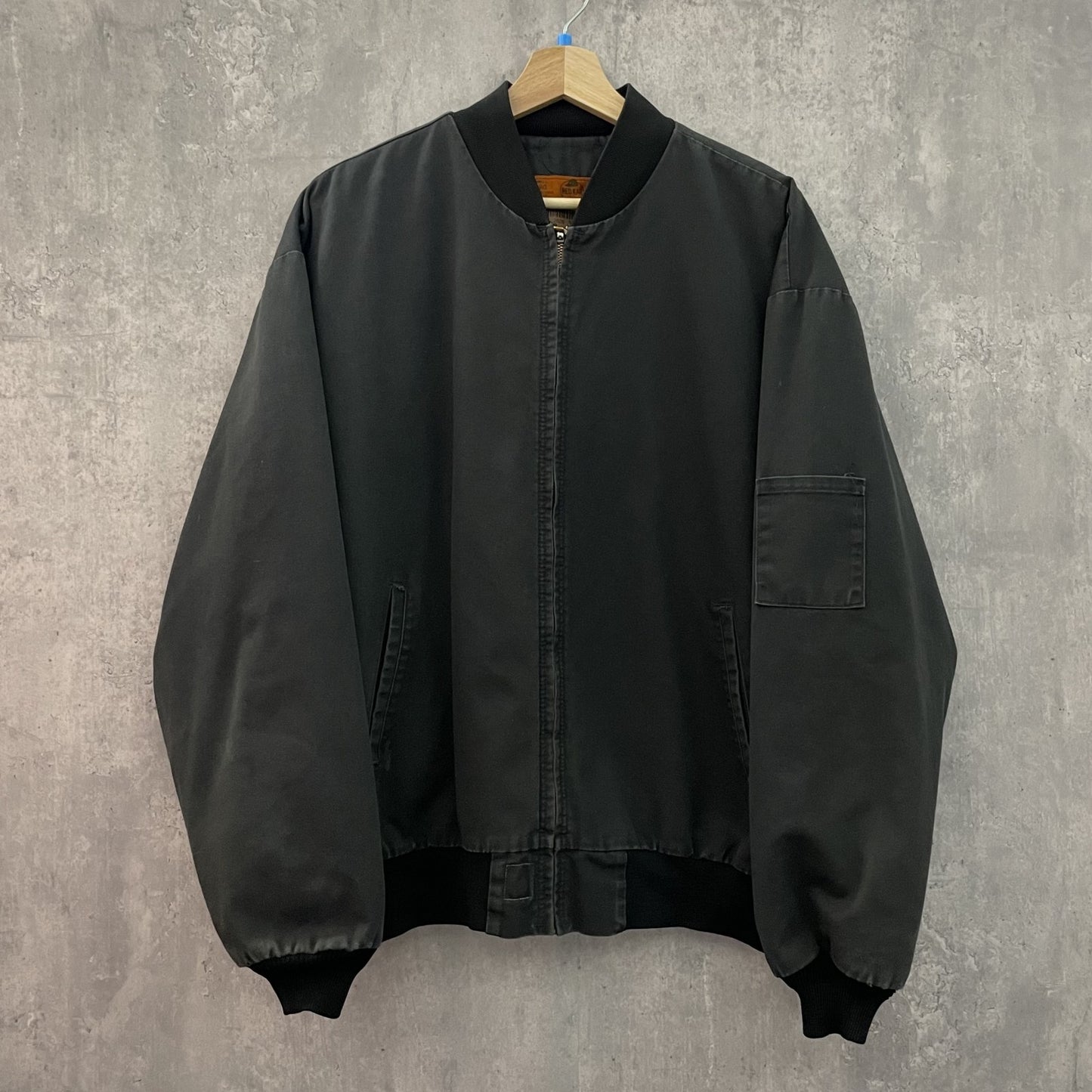 90s vintage 古着　ビンテージ　レッドキャップ　REDKAP ワークジャケット　フルジップ　無地　アメカジ