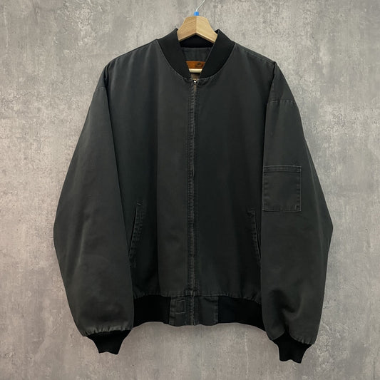 90s vintage 古着　ビンテージ　レッドキャップ　REDKAP ワークジャケット　フルジップ　無地　アメカジ
