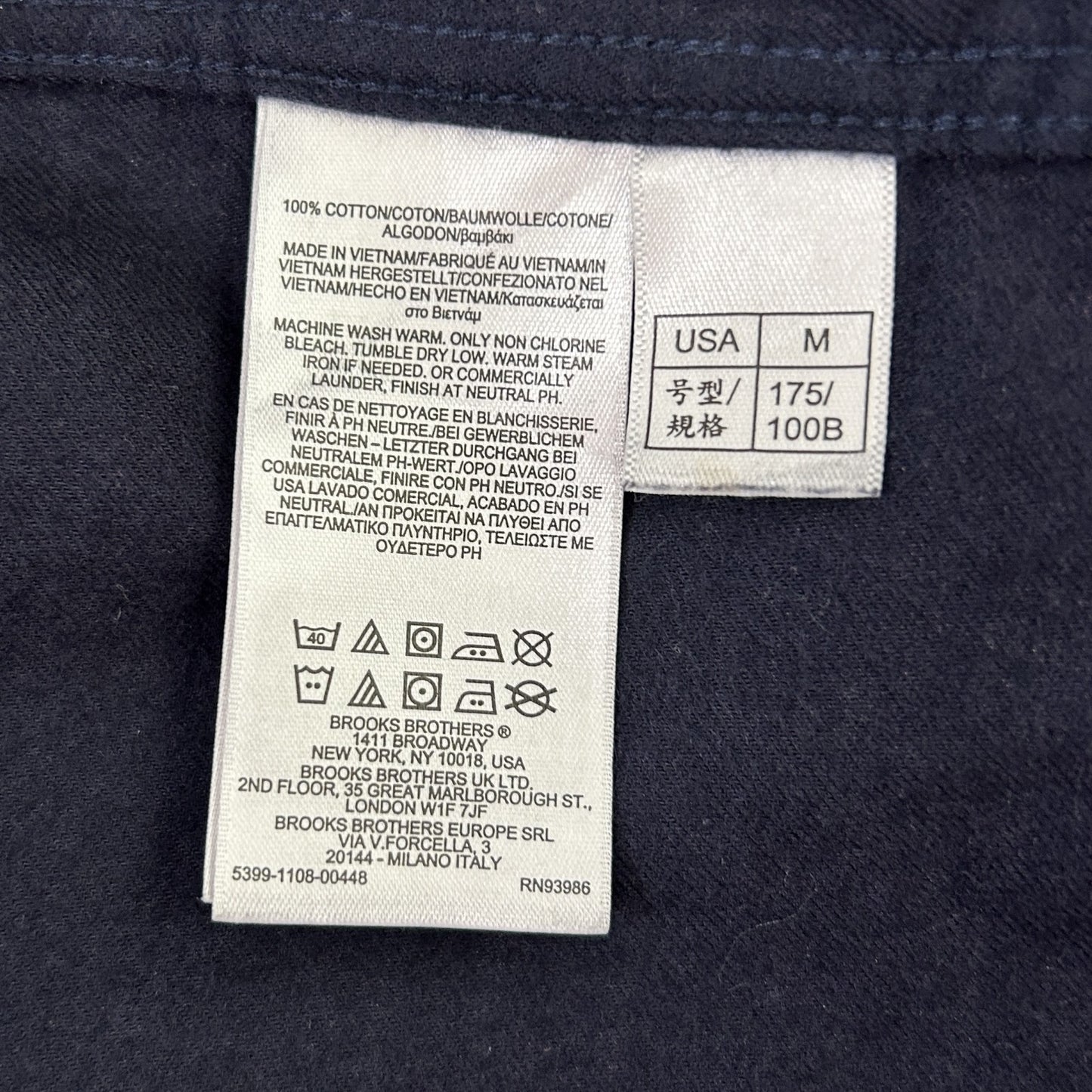 00s vintage ブルックスブラザーズ　BROOKSBROTHERS  古着　ビンテージ　コットンシャツ　長袖　ラルフ　